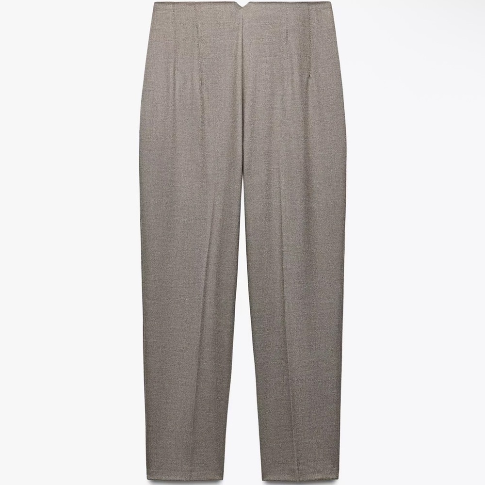 Zara Gray Tailored Trousers